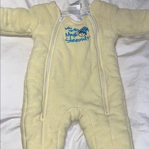 Baby merlins magic sleep suit